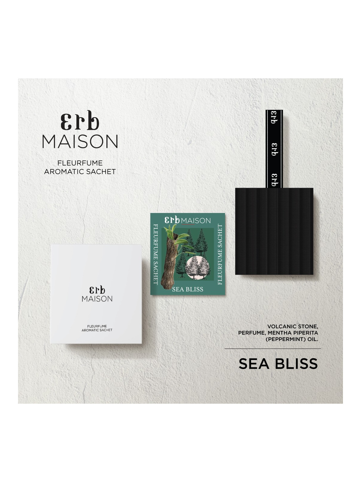 Erb Maison Aromatic Sachet Sea Bliss - Erb Asia − Beauty Flash Shop Online