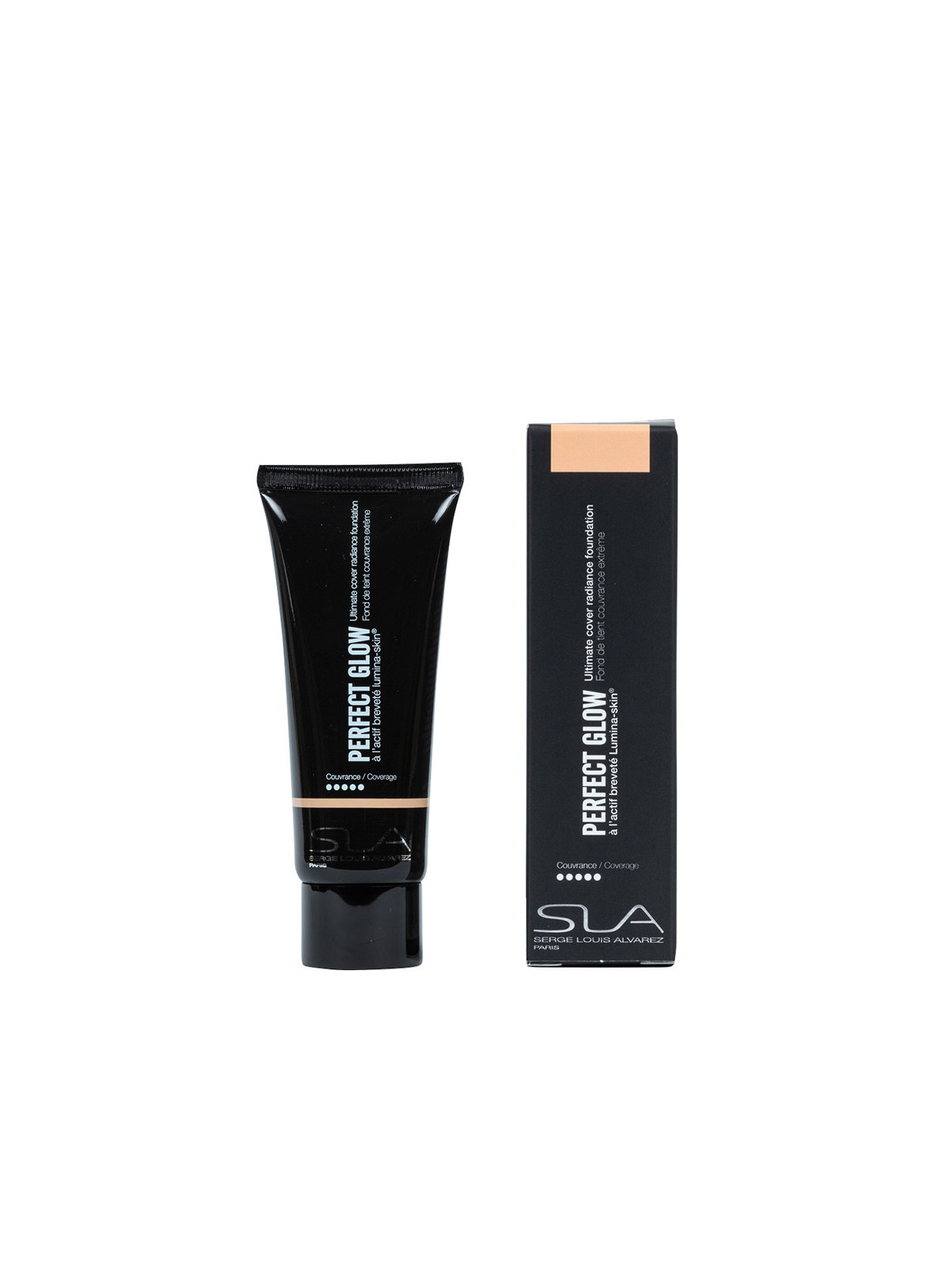 SLA Serge Louis Alvarez Perfect Glow Ultimate Cover Radiance Foundation Nr.05 beige doré – Beauty Flash Shop Online