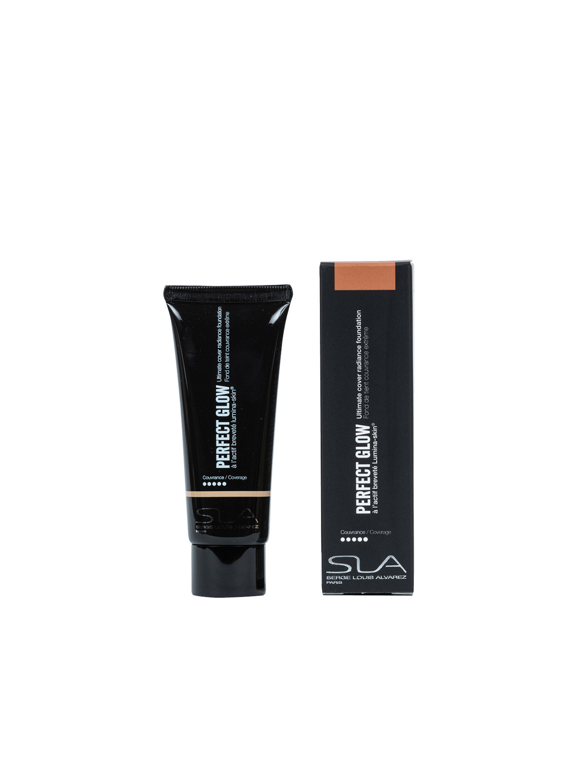 SLA Serge Louis Alvarez Perfect Glow Ultimate Cover Radiance Foundation Nr.08 golden tan – Beauty Flash Shop Online
