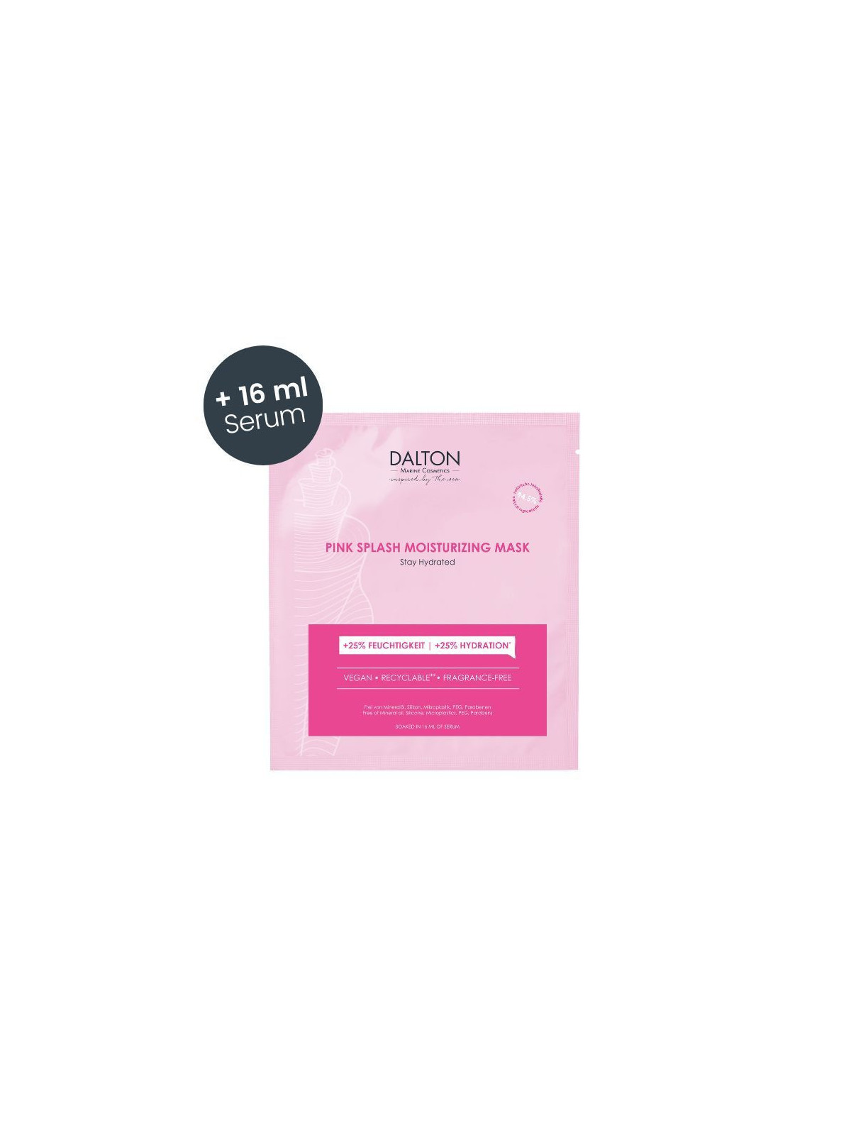 Dalton Pink Splash Moisturizing Mask – Beauty Flash Shop Online